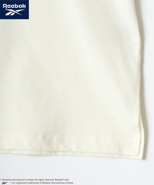 Reebok(リーボック)の「Reebok/リーボック オーバーサイズ ゲームシャツ サッカーユニフォーム ロゴ ワッペン ワンポイント刺繍 ラグラン 半袖Tシャツ/レディース メンズ/2025SS 春夏(Tシャツ/カットソー・メンズ・アイボリー/グレイッシュベージュ/ホワイト・M/L/LL)」の15枚目の写真