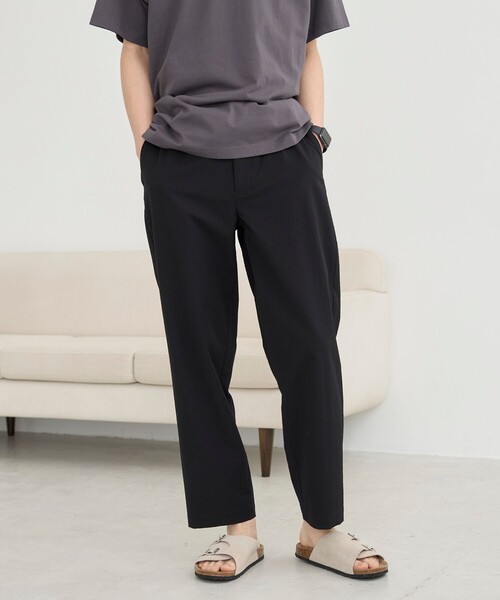 coen(コーエン)の「エンボス加工ビンテージライクイージーパンツ ー吸水速乾ー(その他パンツ・メンズ・ブラック/ダークグレー/ベージュ・S/M/L/XL)」の8枚目の写真