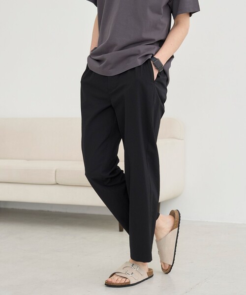 coen(コーエン)の「エンボス加工ビンテージライクイージーパンツ ー吸水速乾ー(その他パンツ・メンズ・ブラック/ダークグレー/ベージュ・S/M/L/XL)」の10枚目の写真