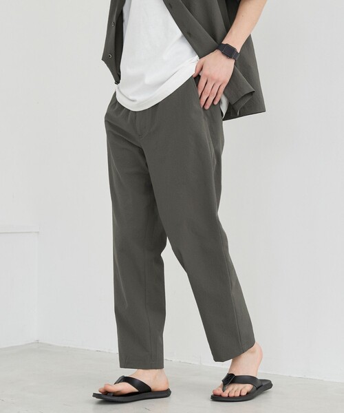 coen(コーエン)の「エンボス加工ビンテージライクイージーパンツ ー吸水速乾ー(その他パンツ・メンズ・ブラック/ダークグレー/ベージュ・S/M/L/XL)」の14枚目の写真