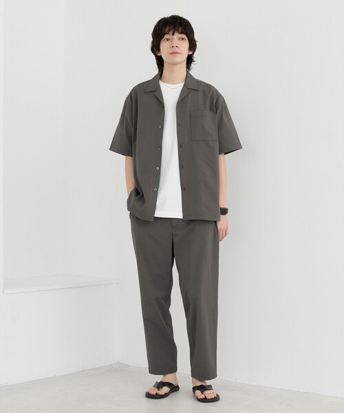 coen(コーエン)の「エンボス加工ビンテージライクイージーパンツ ー吸水速乾ー(その他パンツ・メンズ・ブラック/ダークグレー/ベージュ・S/M/L/XL)」の15枚目の写真