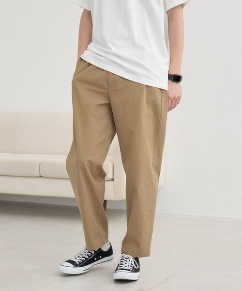 coen(コーエン)の「エンボス加工ビンテージライクイージーパンツ ー吸水速乾ー(その他パンツ・メンズ・ブラック/ダークグレー/ベージュ・S/M/L/XL)」の20枚目の写真