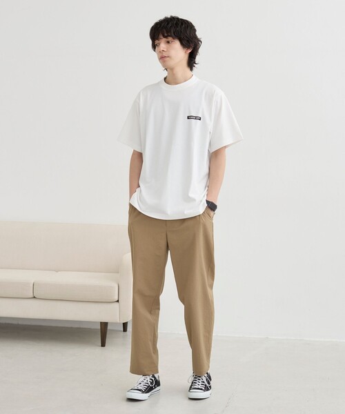 coen(コーエン)の「エンボス加工ビンテージライクイージーパンツ ー吸水速乾ー(その他パンツ・メンズ・ブラック/ダークグレー/ベージュ・S/M/L/XL)」の21枚目の写真