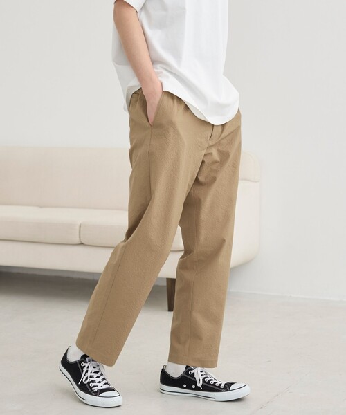 coen(コーエン)の「エンボス加工ビンテージライクイージーパンツ ー吸水速乾ー(その他パンツ・メンズ・ブラック/ダークグレー/ベージュ・S/M/L/XL)」の22枚目の写真