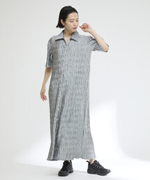 Firsthand | Firsthand/ファーストハンド クリンクル プリーツ ショートスリーブ シャツワンピース(ワンピース)