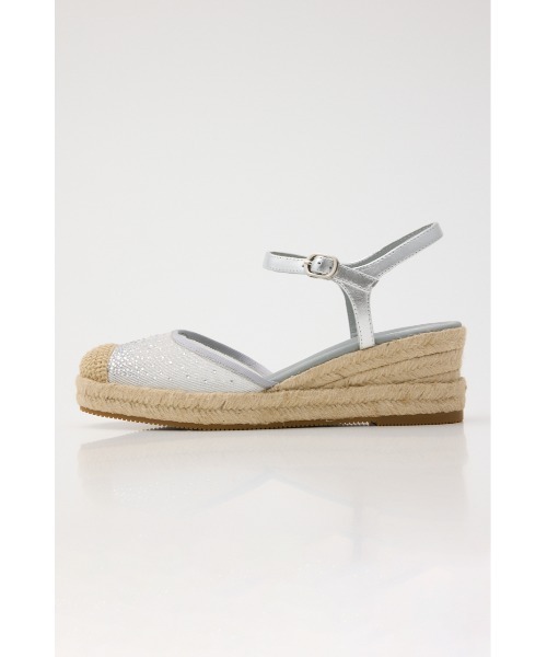STACCATO（スタッカート）の「ナーナウェッジソールエスパドリーユサンダル（サンダル・レディース・シルバー/ピンク・23.0cm/24.0cm/24.5cm/23.5cm/22.5cm）」の3枚目の写真