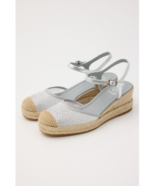 STACCATO（スタッカート）の「ナーナウェッジソールエスパドリーユサンダル（サンダル・レディース・シルバー/ピンク・23.0cm/24.0cm/24.5cm/23.5cm/22.5cm）」の4枚目の写真