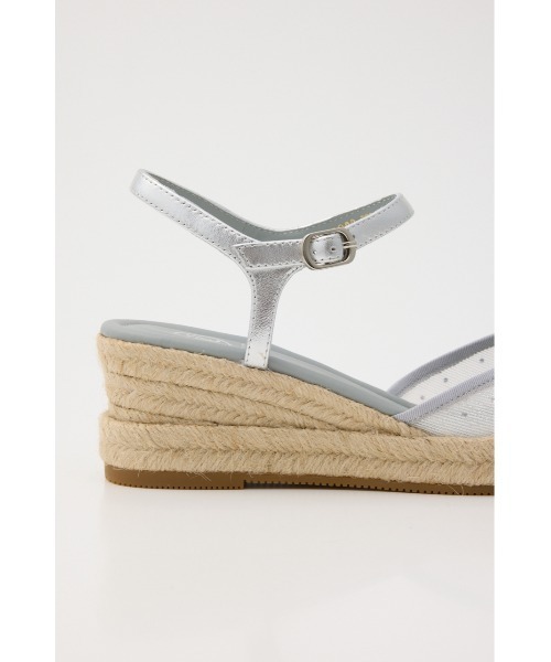 STACCATO（スタッカート）の「ナーナウェッジソールエスパドリーユサンダル（サンダル・レディース・シルバー/ピンク・23.0cm/24.0cm/24.5cm/23.5cm/22.5cm）」の7枚目の写真