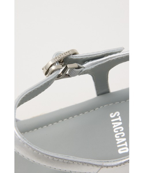 STACCATO（スタッカート）の「ナーナウェッジソールエスパドリーユサンダル（サンダル・レディース・シルバー/ピンク・23.0cm/24.0cm/24.5cm/23.5cm/22.5cm）」の10枚目の写真