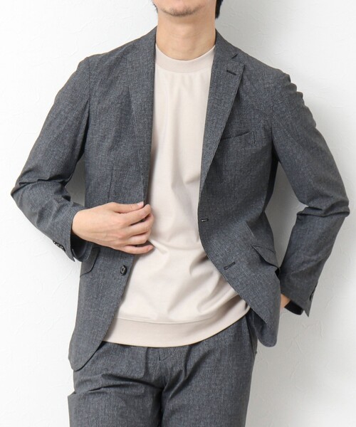 セール】《ビジカジ/セットアップ対応》接触冷感4WAYストレッチ