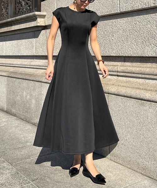 JENNE ジェンヌ フレンチ美シルエットとろみワンピース フレンチ美シルエットとろみワンピース｜JENNE(ジェンヌ)公式