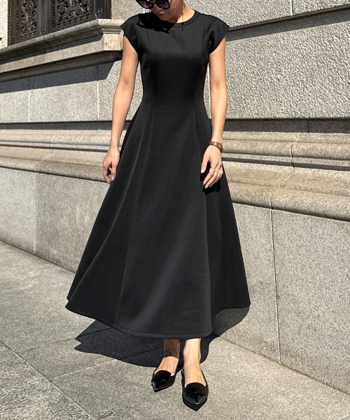 【新品】JENNE フレンチ美シルエットとろみワンピース フレンチ美シルエットとろみワンピース（ワンピース）｜JENNE