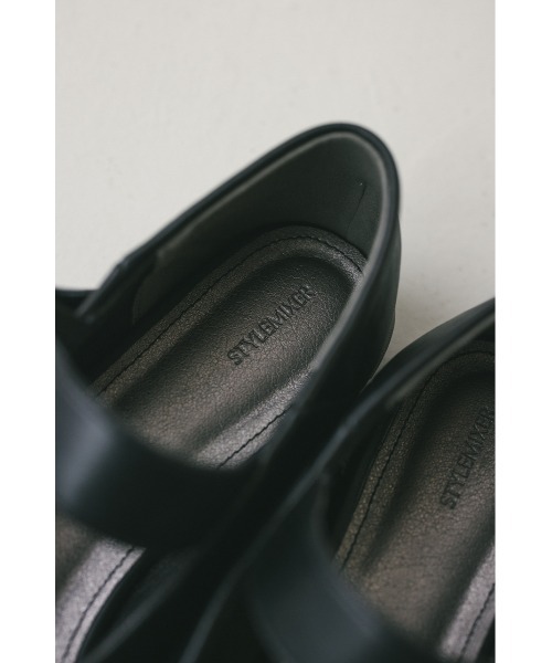 STYLEMIXER（スタイルミキサー）の「Vカッティングメリージェーン（パンプス・レディース・アイボリー/ブラック・MEDIUM/SMALL/X-LARGE/LARGE）」の11枚目の写真