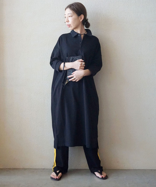 ジャーナルスタンダードラックス　デラヴェジャージーポロワンピース JOURNAL STANDARD LUXE（ジャーナルスタンダード ラックス）の