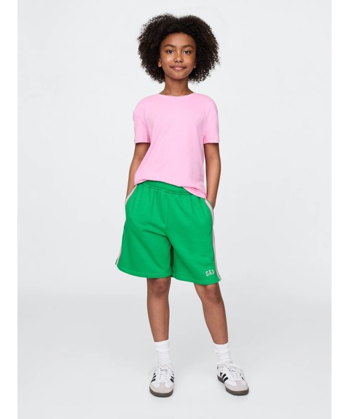 GAP(ギャップ)の「ヴィンテージソフト GAPロゴ スウェットショートパンツ (キッズ)(スウェットパンツ・キッズ・オフホワイト/グリーン・110cm/120cm/130cm/140cm/150cm/160cm)」の3枚目の写真