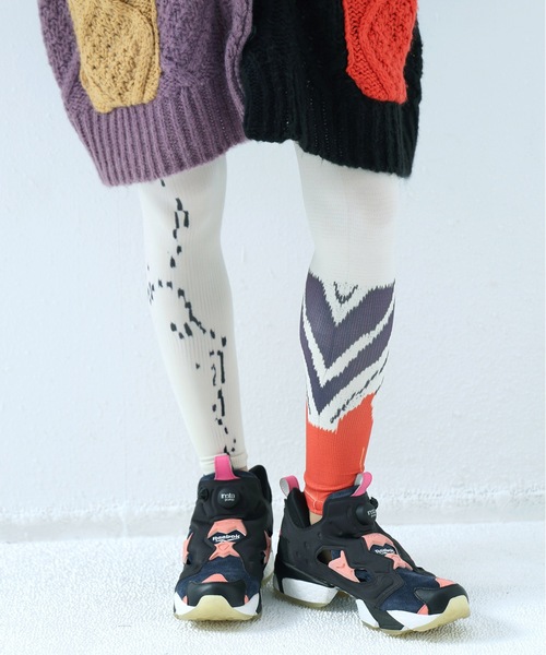 BEDSIDEDRAMA（ベットサイドドラマ）の「Primitive Leggins（レギンス/スパッツ・レディース・ブラック系2/ホワイト系/ブラック系1・1）」の4枚目の写真