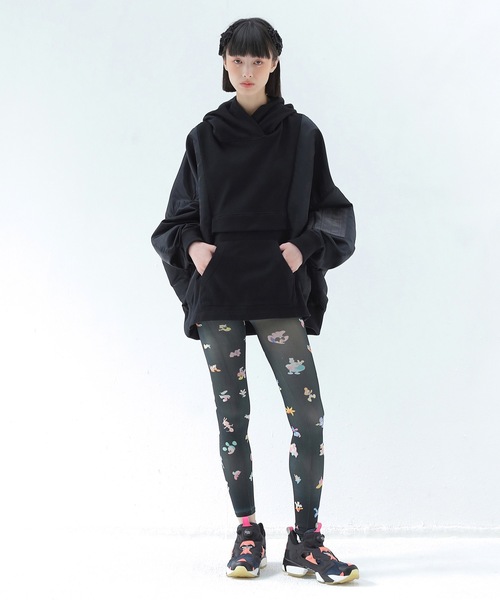BEDSIDEDRAMA（ベットサイドドラマ）の「Primitive Leggins（レギンス/スパッツ・レディース・ブラック系2/ホワイト系/ブラック系1・1）」の6枚目の写真