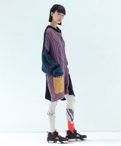 BEDSIDEDRAMA（ベットサイドドラマ）の「Primitive Leggins（レギンス/スパッツ・レディース・ブラック系2/ホワイト系/ブラック系1・1）」の9枚目の写真