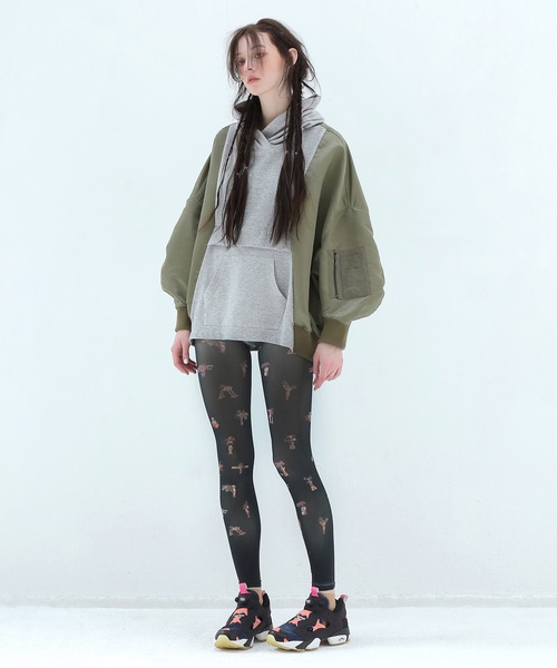 BEDSIDEDRAMA（ベットサイドドラマ）の「Primitive Leggins（レギンス/スパッツ・レディース・ブラック系2/ホワイト系/ブラック系1・1）」の11枚目の写真