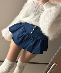 【ルネ】ブルースカート leune｜ルネのデニムスカート（ブルー・ネイビー/青色系）通販