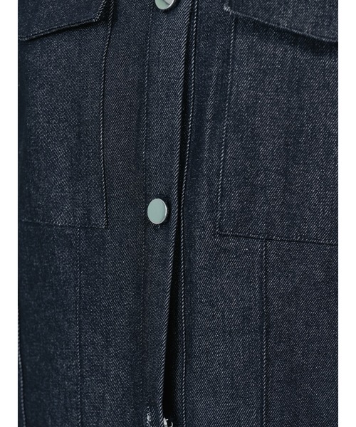 DOLLUPOOPS(ドールアップウップス)の「チュニックシアーGジャン(デニムジャケット・レディース・ブラック・38)」の19枚目の写真