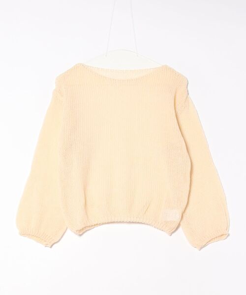 STYLEBLOCK(スタイルブロック)の「透かし編みニット(ニット/セーター・レディース・ベージュ系その他/ホワイト/グリーン/ブルー・FREE)」の2枚目の写真