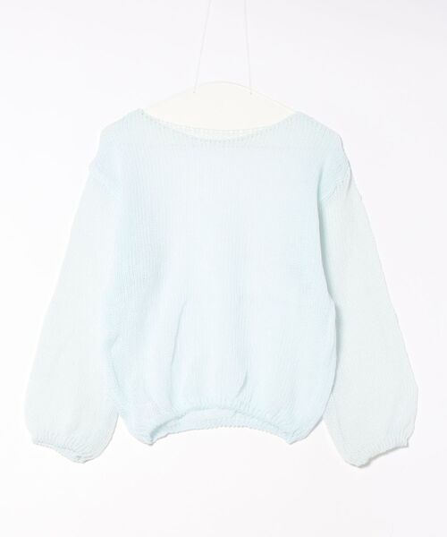 STYLEBLOCK(スタイルブロック)の「透かし編みニット(ニット/セーター・レディース・ベージュ系その他/ホワイト/グリーン/ブルー・FREE)」の1枚目の写真