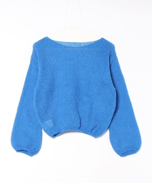 STYLEBLOCK(スタイルブロック)の「透かし編みニット(ニット/セーター・レディース・ベージュ系その他/ホワイト/グリーン/ブルー・FREE)」の4枚目の写真