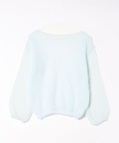 STYLEBLOCK(スタイルブロック)の「透かし編みニット(ニット/セーター・レディース・ベージュ系その他/ホワイト/グリーン/ブルー・FREE)」の5枚目の写真