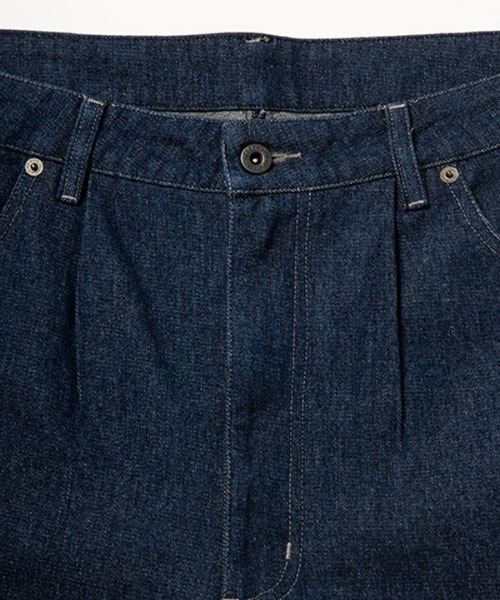 430（フォーサーティ）の「mp13627- GN DENIM 1-WASH デニムパンツ（デニムパンツ・メンズ・インディゴブルー/ブラック・28/30/32/34）」の6枚目の写真