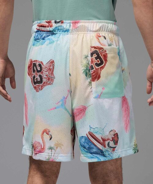 ジョーダン エッセンシャル メンズ プリント メッシュ ショート