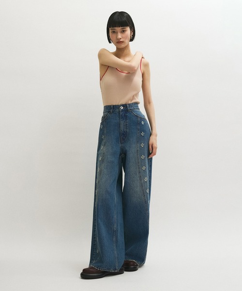 ADAM ET ROPE'（アダムエロペ）の「バックストラップクロッグ（サンダル・レディース・ブラウン/ブラック・37/36/38）」の4枚目の写真