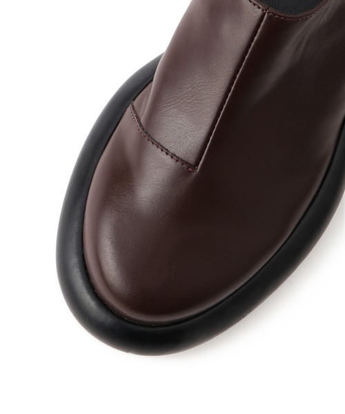 ADAM ET ROPE'（アダムエロペ）の「バックストラップクロッグ（サンダル・レディース・ブラウン/ブラック・37/36/38）」の9枚目の写真