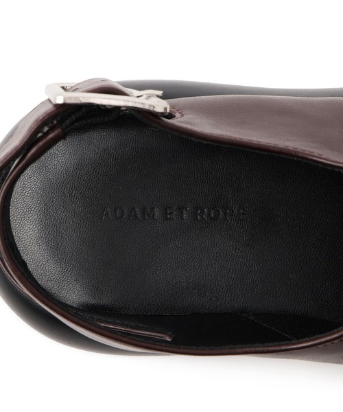 ADAM ET ROPE'（アダムエロペ）の「バックストラップクロッグ（サンダル・レディース・ブラウン/ブラック・37/36/38）」の12枚目の写真