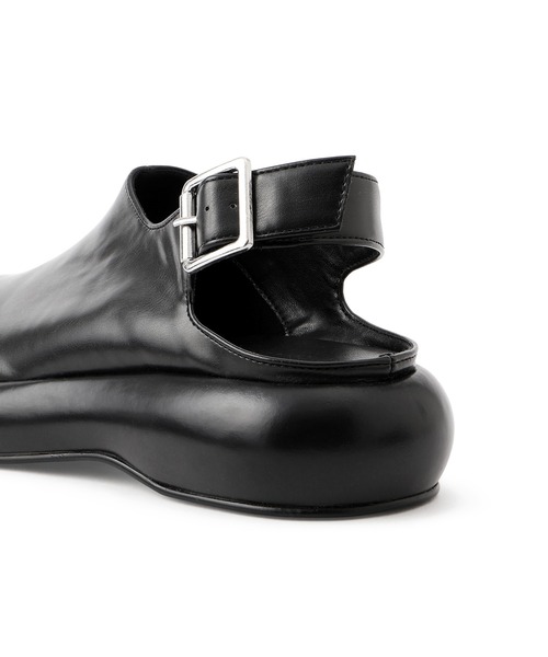 【美品】ADAM ET ROPE バックベルトクロッグ サンダル　今季商品　厚底 ADAM ET ROPE' サンダル バックベルトクロッグ レディース