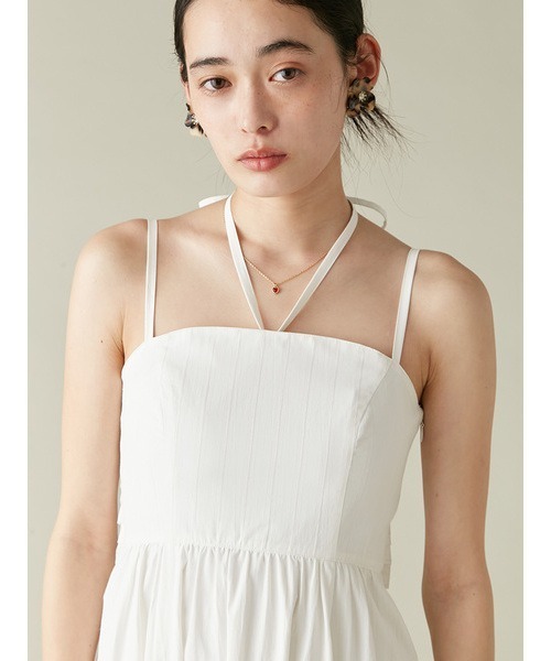 LILY BROWN（リリーブラウン）の「ボリュームリボン2wayワンピース