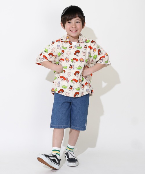 Disney(ディズニー)の「ディズニー トイ・ストーリー 総柄シャツ 0518K(シャツ/ブラウス・キッズ・ナチュラル・90cm/100cm/110cm/120cm/130cm/140cm)」の4枚目の写真