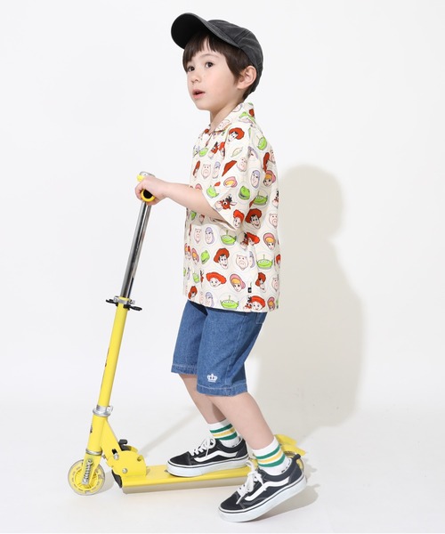 Disney(ディズニー)の「ディズニー トイ・ストーリー 総柄シャツ 0518K(シャツ/ブラウス・キッズ・ナチュラル・90cm/100cm/110cm/120cm/130cm/140cm)」の8枚目の写真