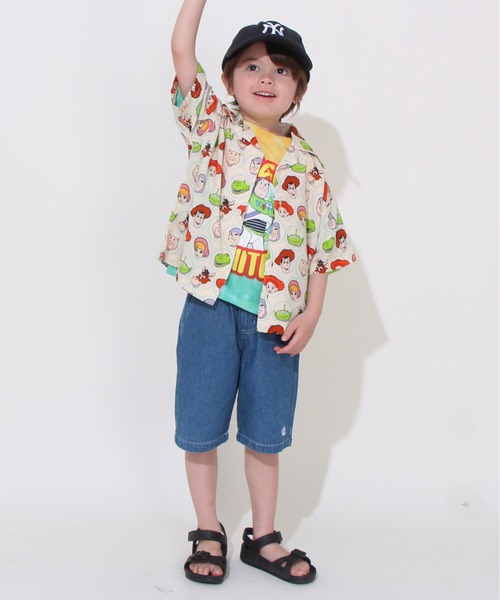 Disney(ディズニー)の「ディズニー トイ・ストーリー 総柄シャツ 0518K(シャツ/ブラウス・キッズ・ナチュラル・90cm/100cm/110cm/120cm/130cm/140cm)」の14枚目の写真