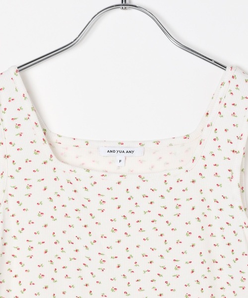 GLOBAL WORK（グローバルワーク）の「フラワーパフスリーブT/AND YUA ANY/420787（Tシャツ/カットソー・キッズ・レッド/ホワイト×ブルー・FREE）」の20枚目の写真