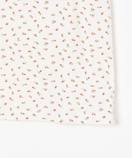 GLOBAL WORK（グローバルワーク）の「フラワーパフスリーブT/AND YUA ANY/420787（Tシャツ/カットソー・キッズ・レッド/ホワイト×ブルー・FREE）」の22枚目の写真