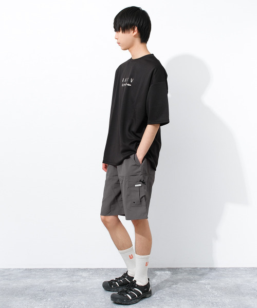 RAT EFFECT(ラットエフェクト)の「【水陸両用】カーゴショートパンツ(その他パンツ・キッズ・ブラック/チャコールグレー/グレー/グリーン・150/160/170/140/130)」の8枚目の写真