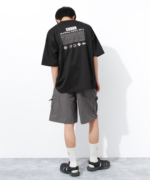 RAT EFFECT(ラットエフェクト)の「【水陸両用】カーゴショートパンツ(その他パンツ・キッズ・ブラック/チャコールグレー/グレー/グリーン・150/160/170/140/130)」の9枚目の写真