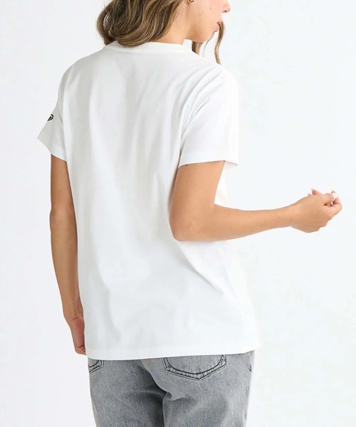 ROXY（ロキシー）の「【ROXY/ロキシー】25SS SPORTS/ワンポイントブランドロゴ半袖Tシャツ（Tシャツ/カットソー・レディース・ブラック/ホワイト・SMALL/MEDIUM/LARGE）」の8枚目の写真