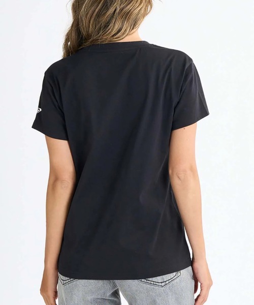 ROXY（ロキシー）の「【ROXY/ロキシー】25SS SPORTS/ワンポイントブランドロゴ半袖Tシャツ（Tシャツ/カットソー・レディース・ブラック/ホワイト・SMALL/MEDIUM/LARGE）」の3枚目の写真