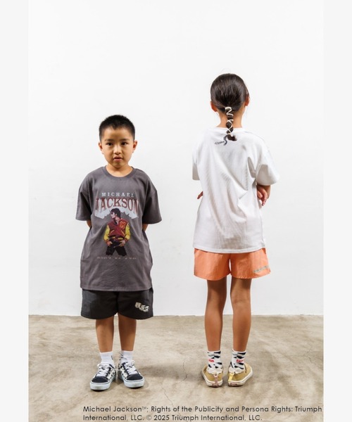 JUNK SOUL/MICHAEL JACKSON (マイケルジャクソン) Tシャツ KIDS (M4