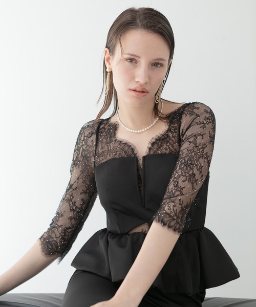 Leja パーティードレス　ブラック 結婚式ドレス・結婚式ワンピース、パーティードレスの商品一覧