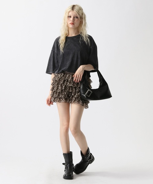 FOREVER 21（フォーエバー トゥエンティーワン）の「【2025SS】ヴィンテージライクビッグＴシャツ（Tシャツ/カットソー・レディース・ブラック/ブラウン/グレー・FREE）」の20枚目の写真