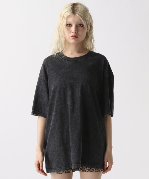 FOREVER 21（フォーエバー トゥエンティーワン）の「【2025SS】ヴィンテージライクビッグＴシャツ（Tシャツ/カットソー・レディース・ブラック/ブラウン/グレー・FREE）」の12枚目の写真