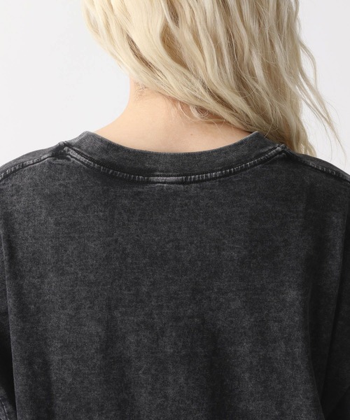 FOREVER 21（フォーエバー トゥエンティーワン）の「【2025SS】ヴィンテージライクビッグＴシャツ（Tシャツ/カットソー・レディース・ブラック/ブラウン/グレー・FREE）」の9枚目の写真